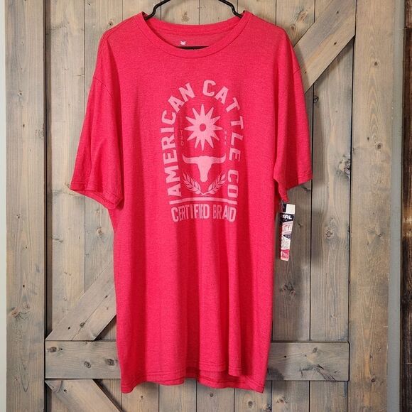Rural Cloth Tee NWT XXL American Cattle Co - Picture 1 of 5